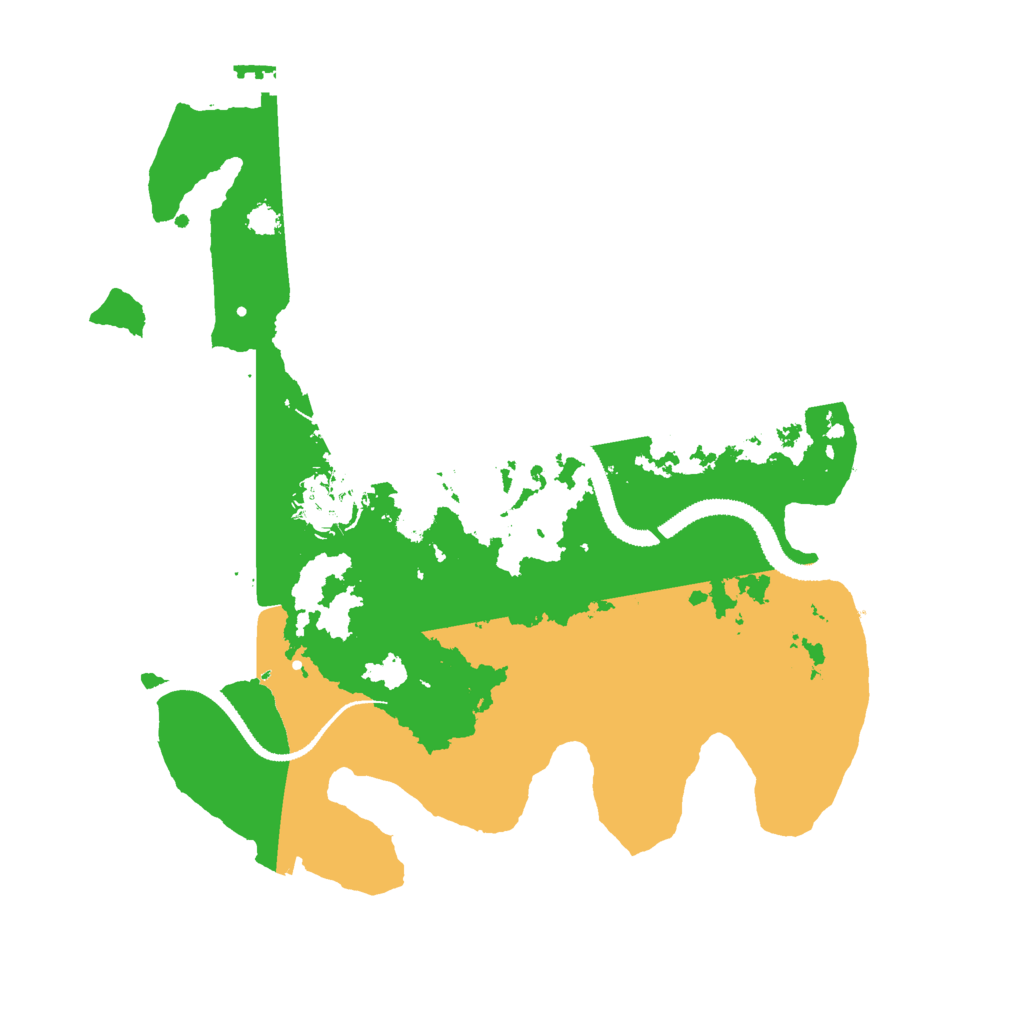 Biome Rust Map: Procedural Map, Size: 3000, Seed: 1171313003