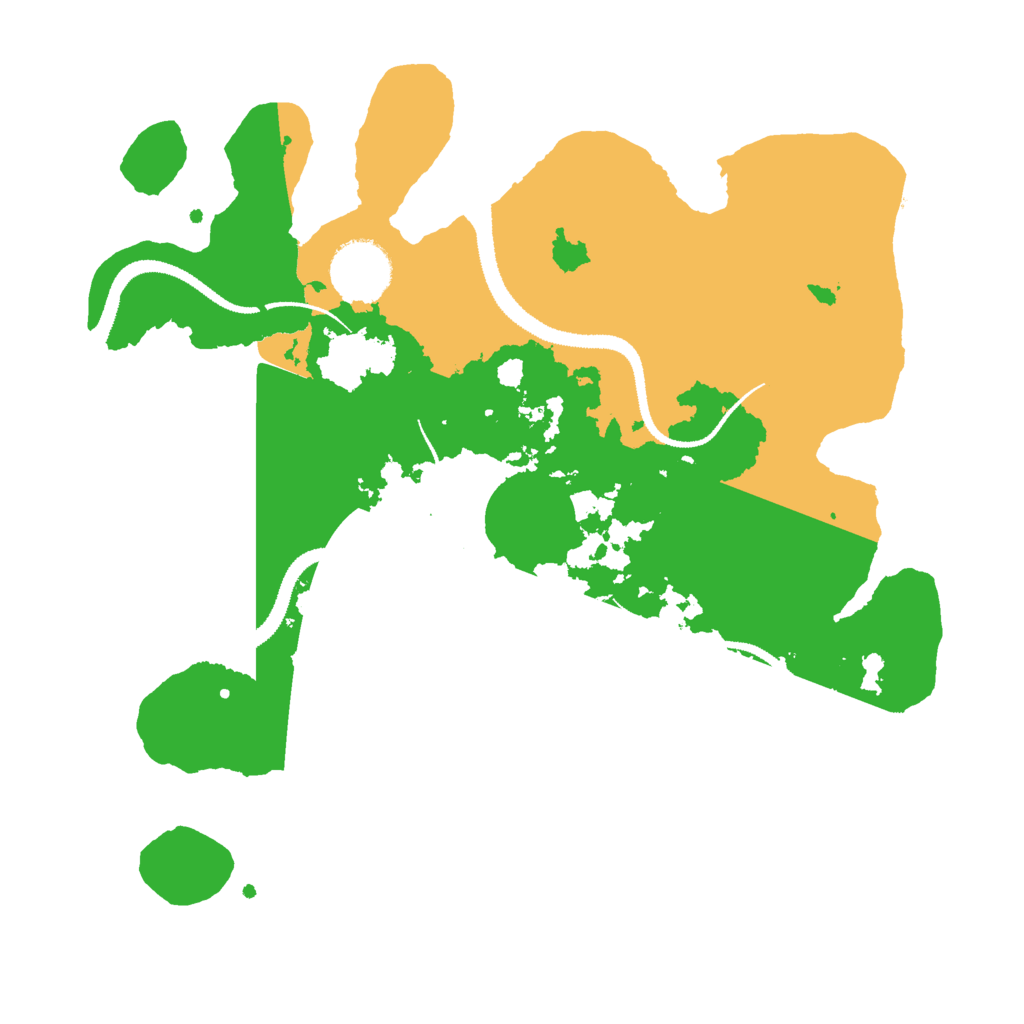 Biome Rust Map: Procedural Map, Size: 3000, Seed: 1684330883