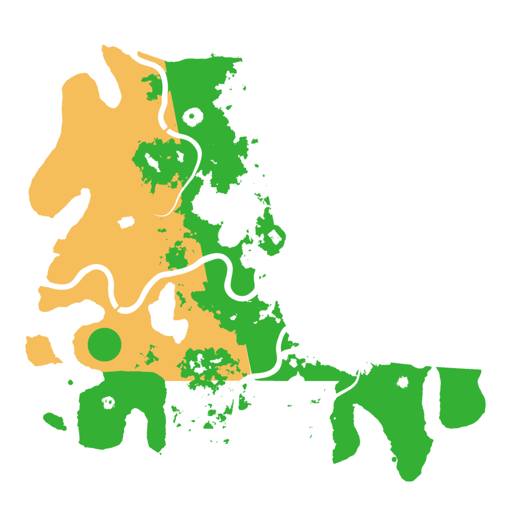 Biome Rust Map: Procedural Map, Size: 4000, Seed: 483306093