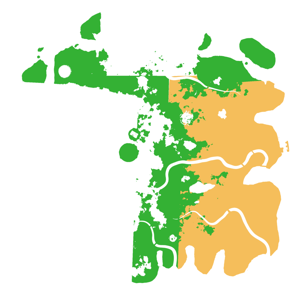 Biome Rust Map: Procedural Map, Size: 4250, Seed: 2111981790