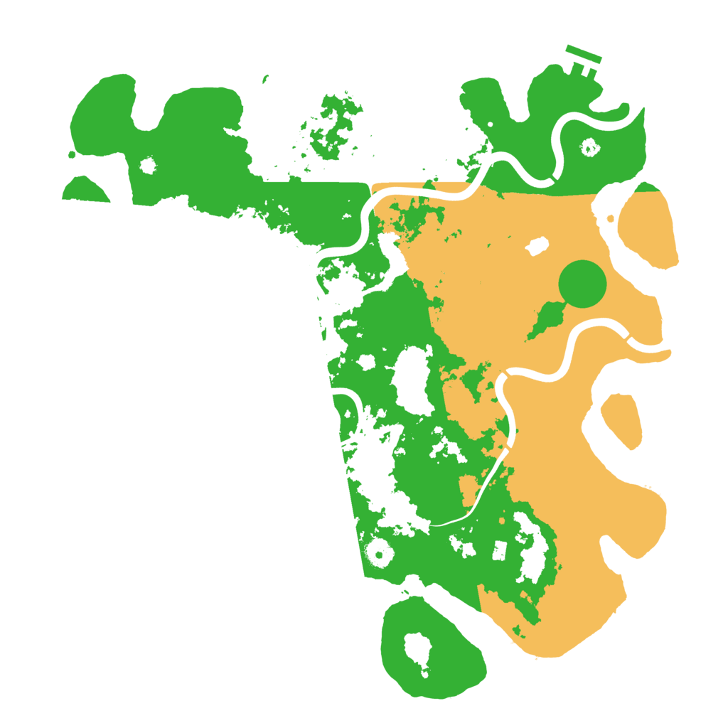 Biome Rust Map: Procedural Map, Size: 4000, Seed: 1464441329