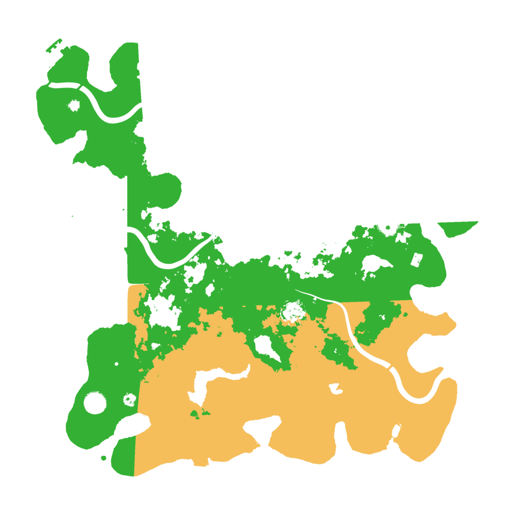 Biome Rust Map: Procedural Map, Size: 4000, Seed: 540304