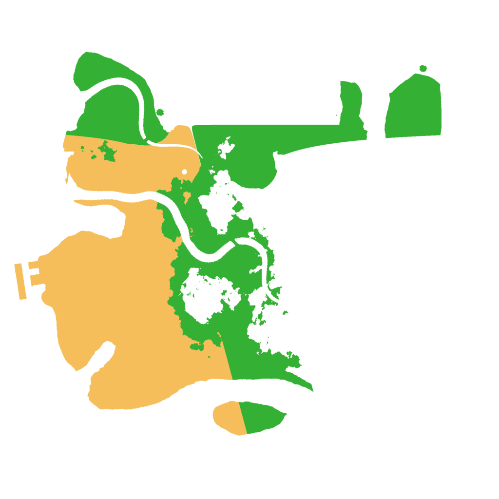 Biome Rust Map: Procedural Map, Size: 2800, Seed: 964837473