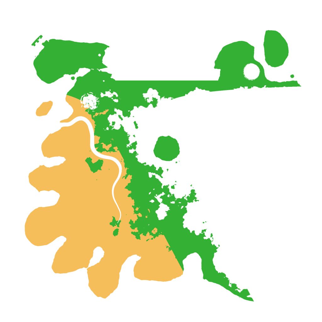 Biome Rust Map: Procedural Map, Size: 3500, Seed: 983632808
