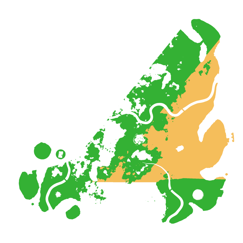 Biome Rust Map: Procedural Map, Size: 4000, Seed: 1394384983