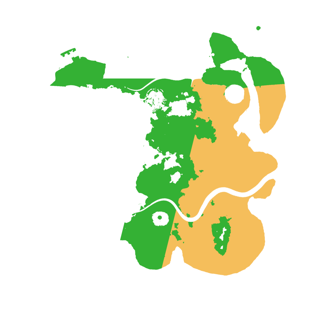 Biome Rust Map: Procedural Map, Size: 3000, Seed: 1706291230