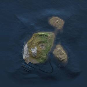 Thumbnail Rust Map: Procedural Map, Size: 1500, Seed: 883058701, 3 Monuments