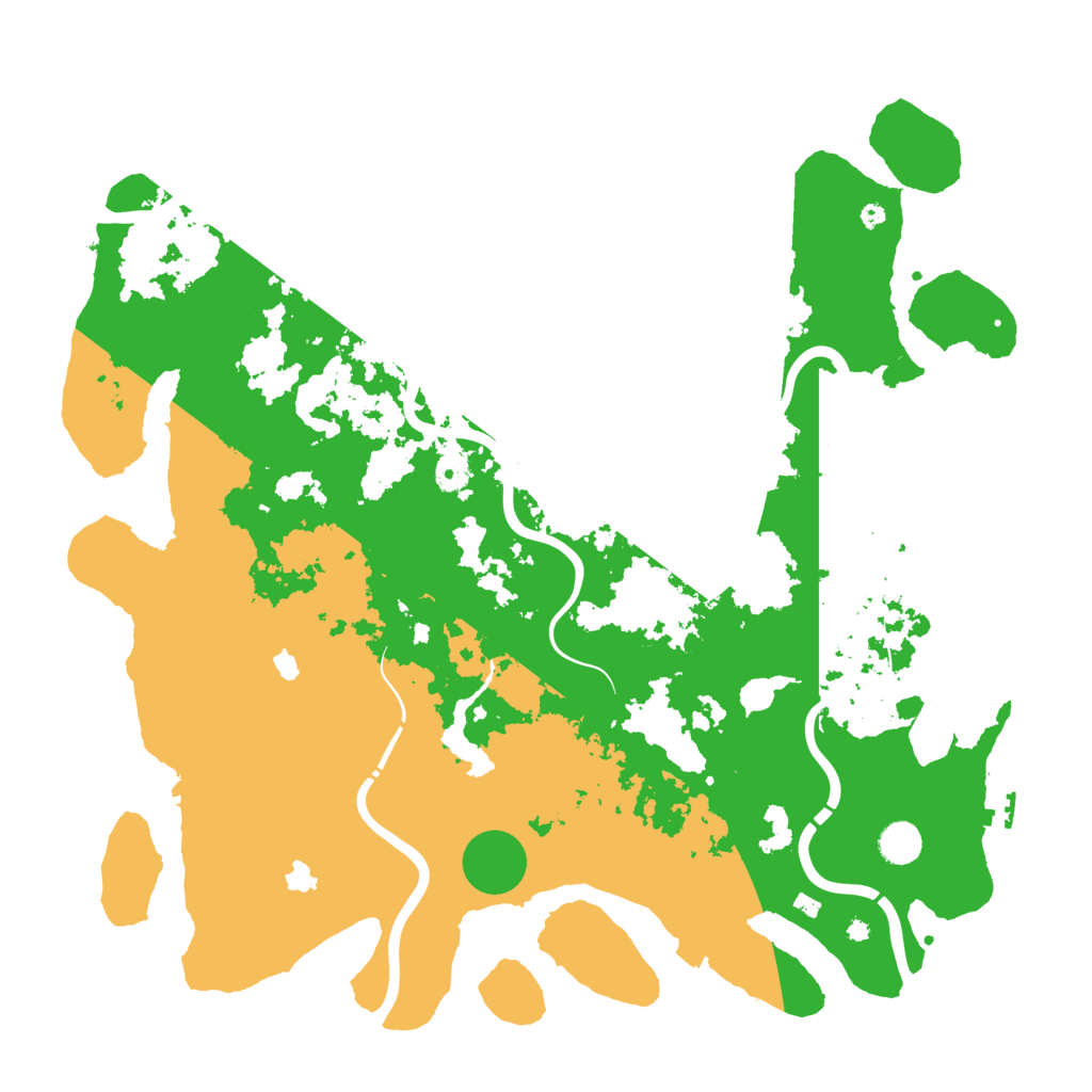 Biome Rust Map: Procedural Map, Size: 4500, Seed: 444767008