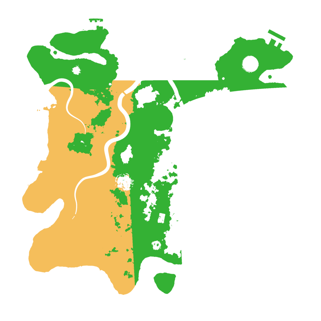 Biome Rust Map: Procedural Map, Size: 3508, Seed: 153654909
