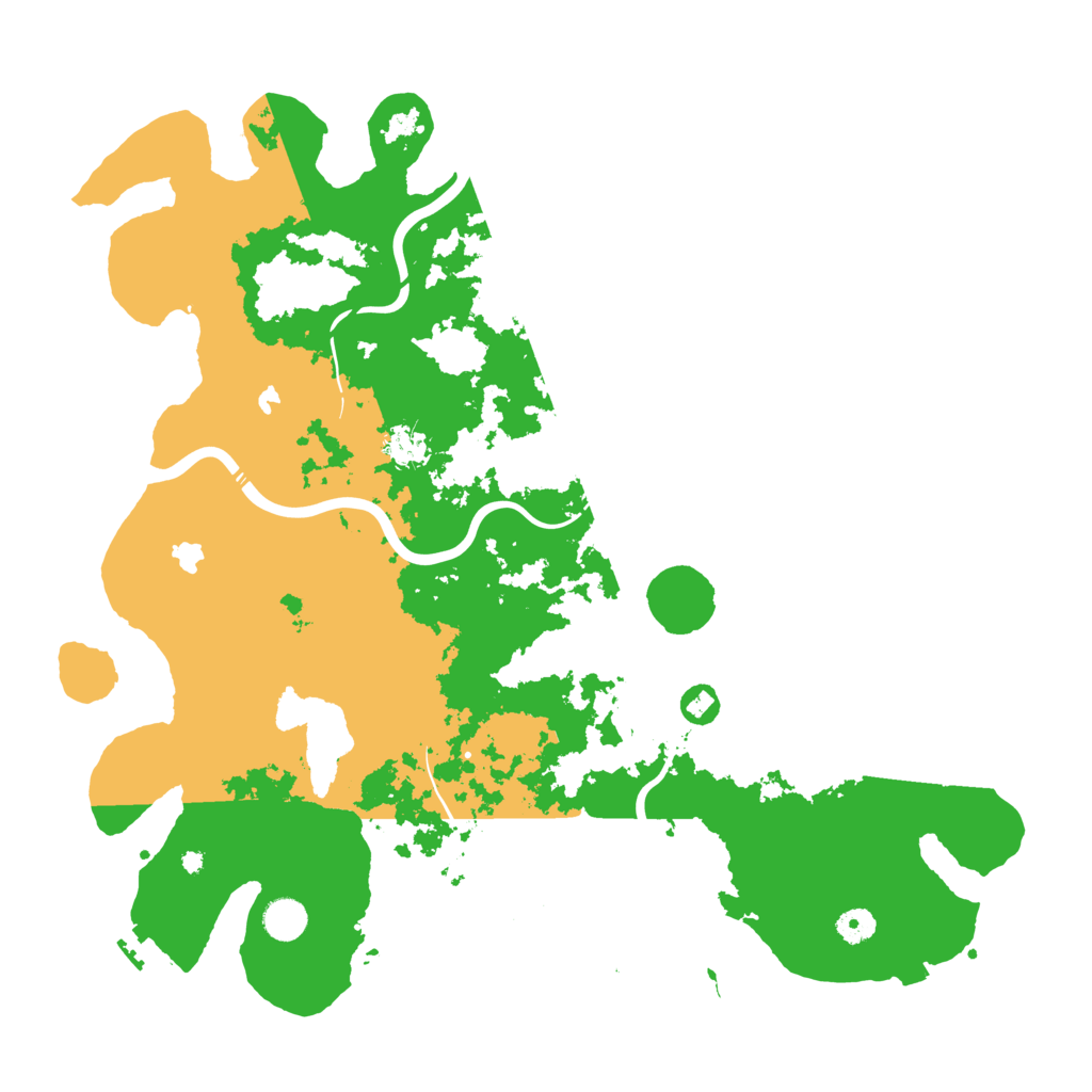 Biome Rust Map: Procedural Map, Size: 4500, Seed: 197482058