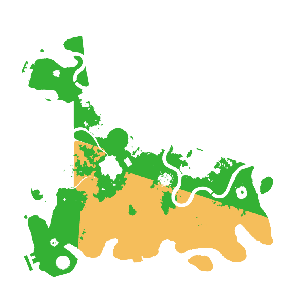 Biome Rust Map: Procedural Map, Size: 3750, Seed: 22789