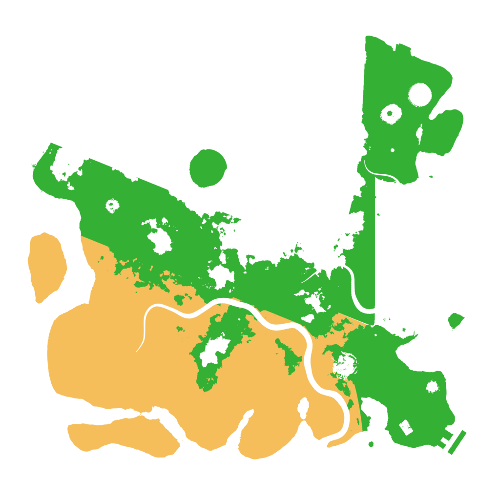 Biome Rust Map: Procedural Map, Size: 3800, Seed: 41987