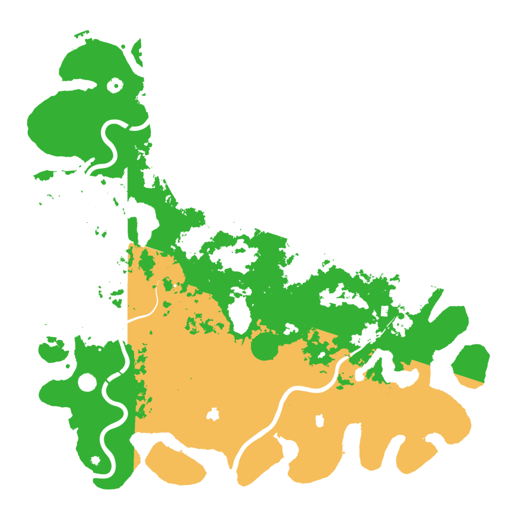 Biome Rust Map: Procedural Map, Size: 5000, Seed: 3782511