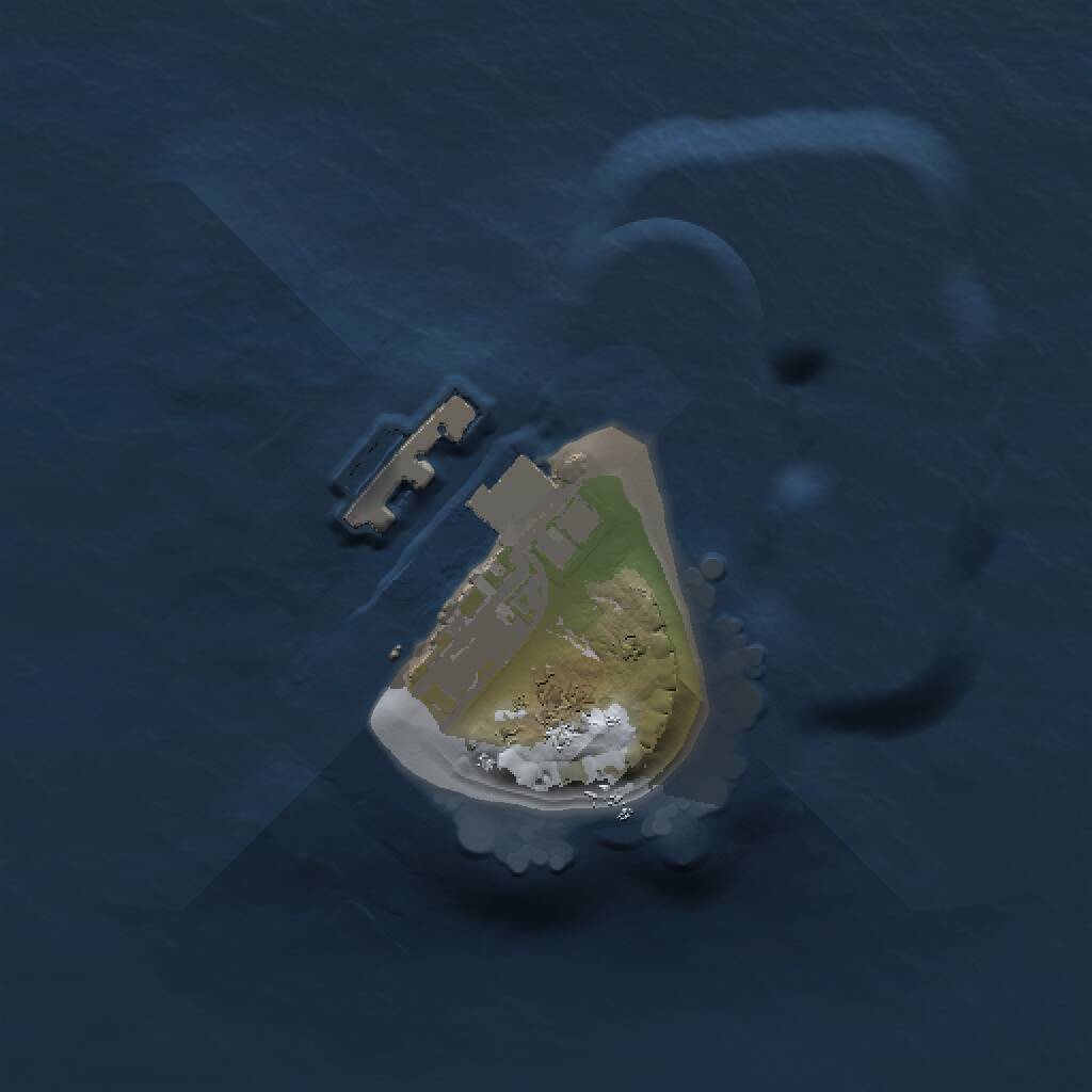 Rust Map: Procedural Map, Size: 1000, Seed: 457456470, 2 Monuments