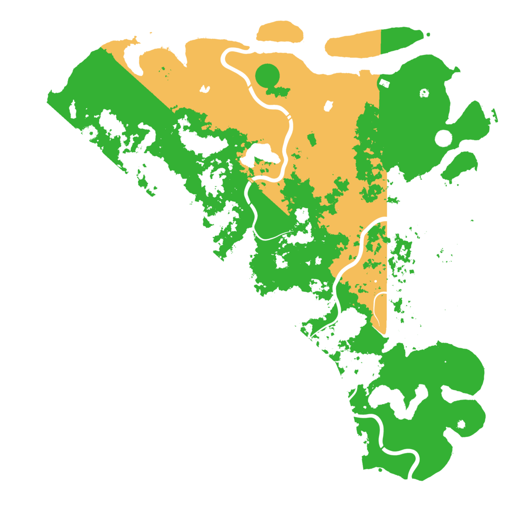 Biome Rust Map: Procedural Map, Size: 5600, Seed: 762386797