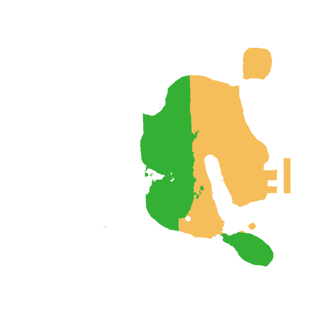 Biome Rust Map: Procedural Map, Size: 1850, Seed: 32516723