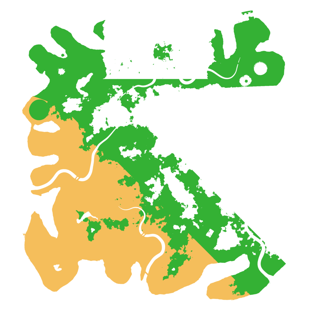 Biome Rust Map: Procedural Map, Size: 4250, Seed: 29028