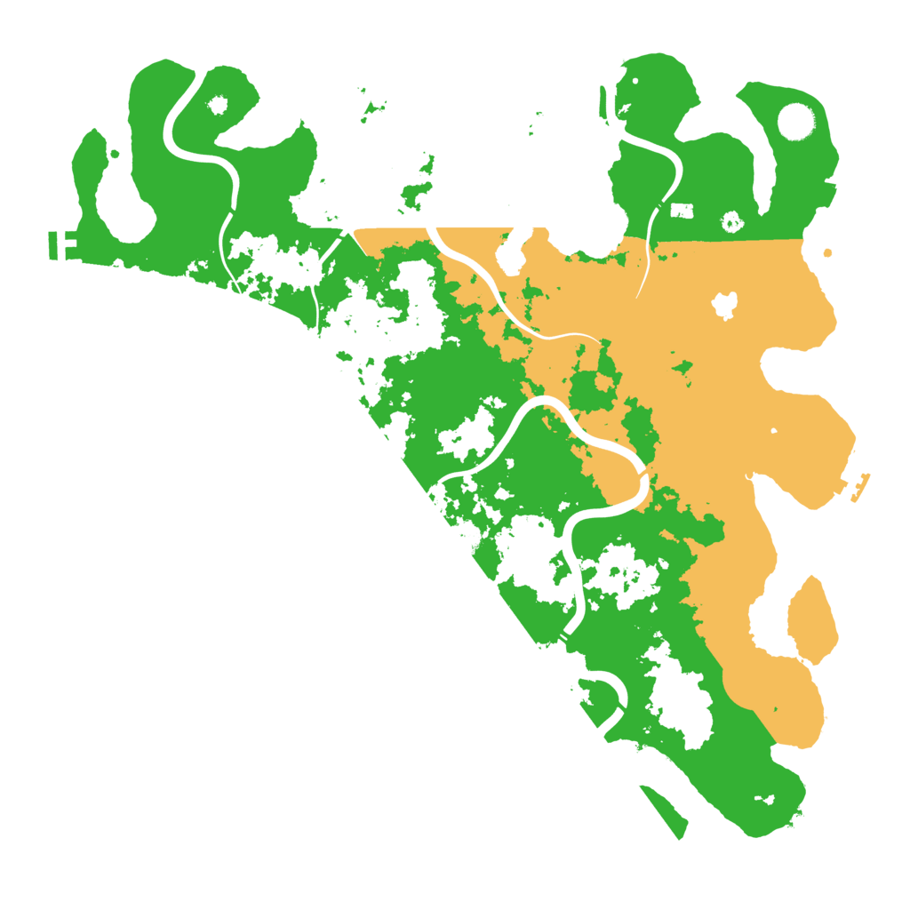 Biome Rust Map: Procedural Map, Size: 4300, Seed: 2053701698