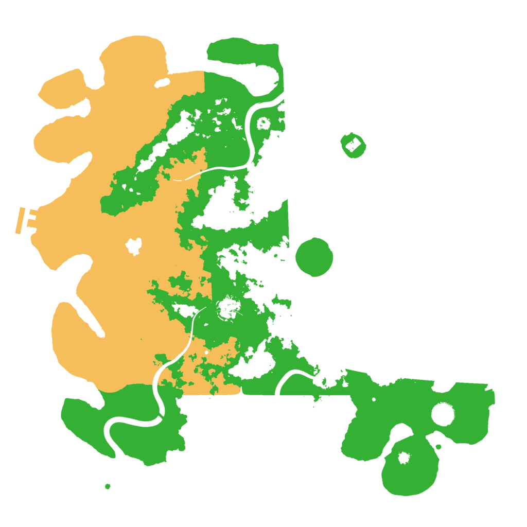 Biome Rust Map: Procedural Map, Size: 4000, Seed: 623283742