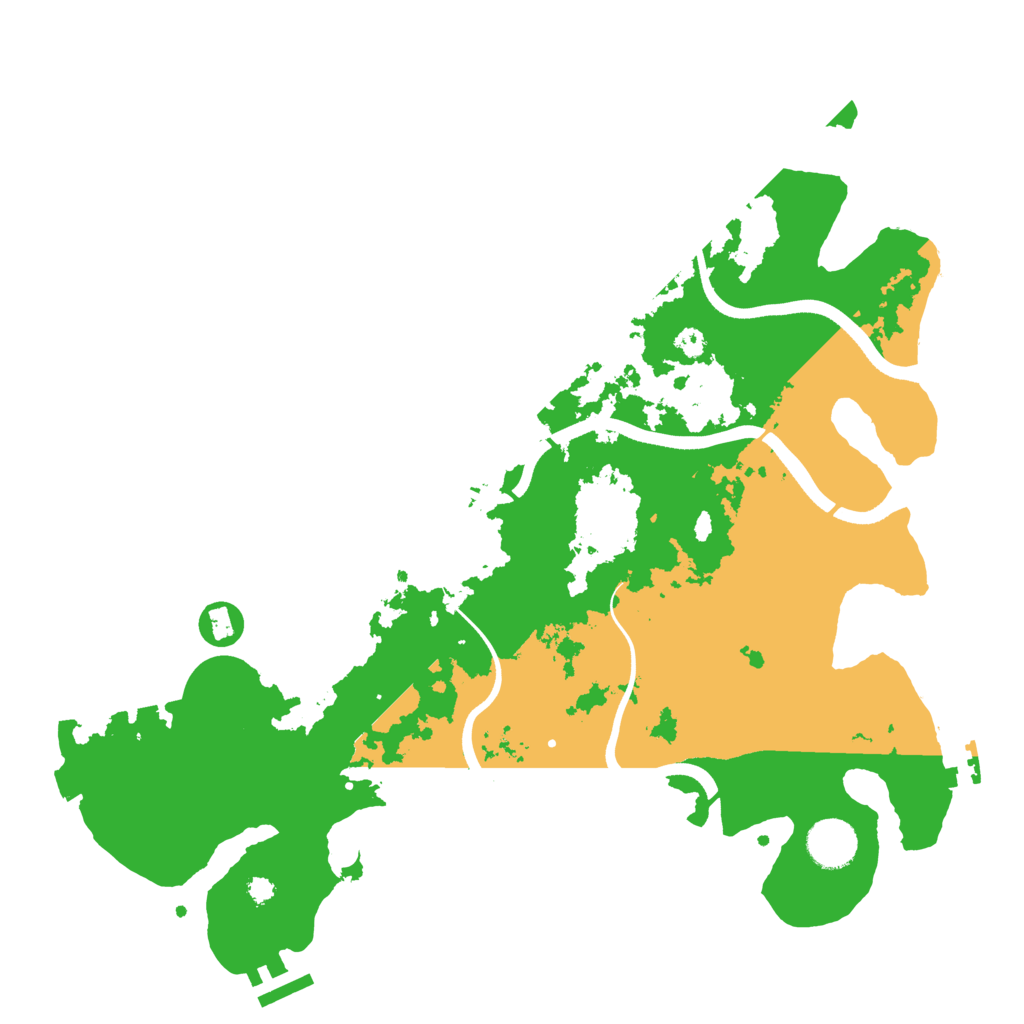 Biome Rust Map: Procedural Map, Size: 3600, Seed: 1675503958