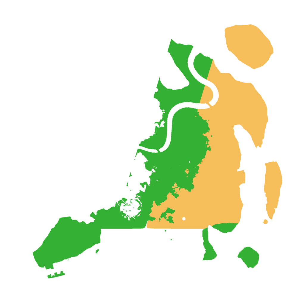 Biome Rust Map: Procedural Map, Size: 2700, Seed: 1781611281