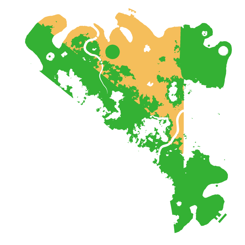 Biome Rust Map: Procedural Map, Size: 4500, Seed: 22415