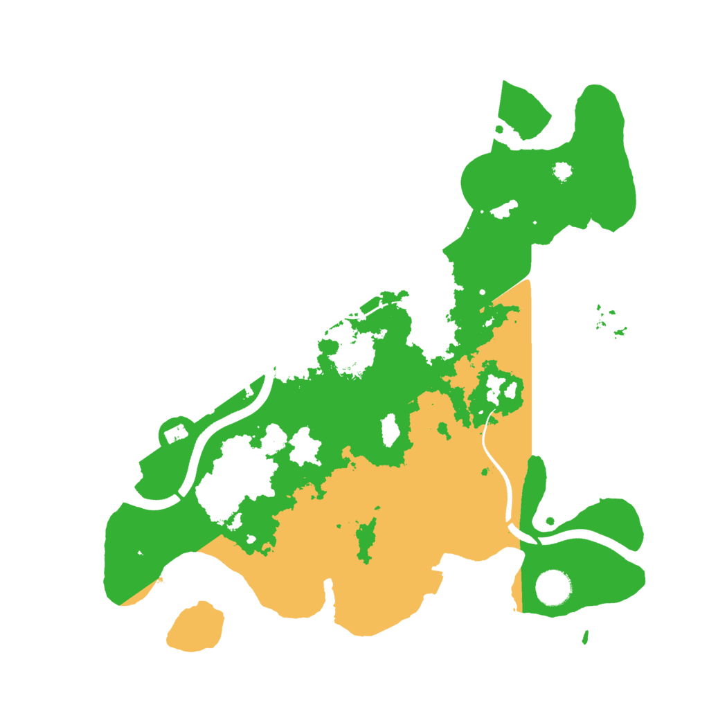 Biome Rust Map: Procedural Map, Size: 3500, Seed: 1767649308