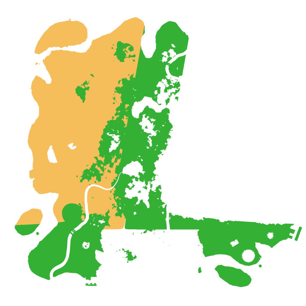 Biome Rust Map: Procedural Map, Size: 4250, Seed: 12898