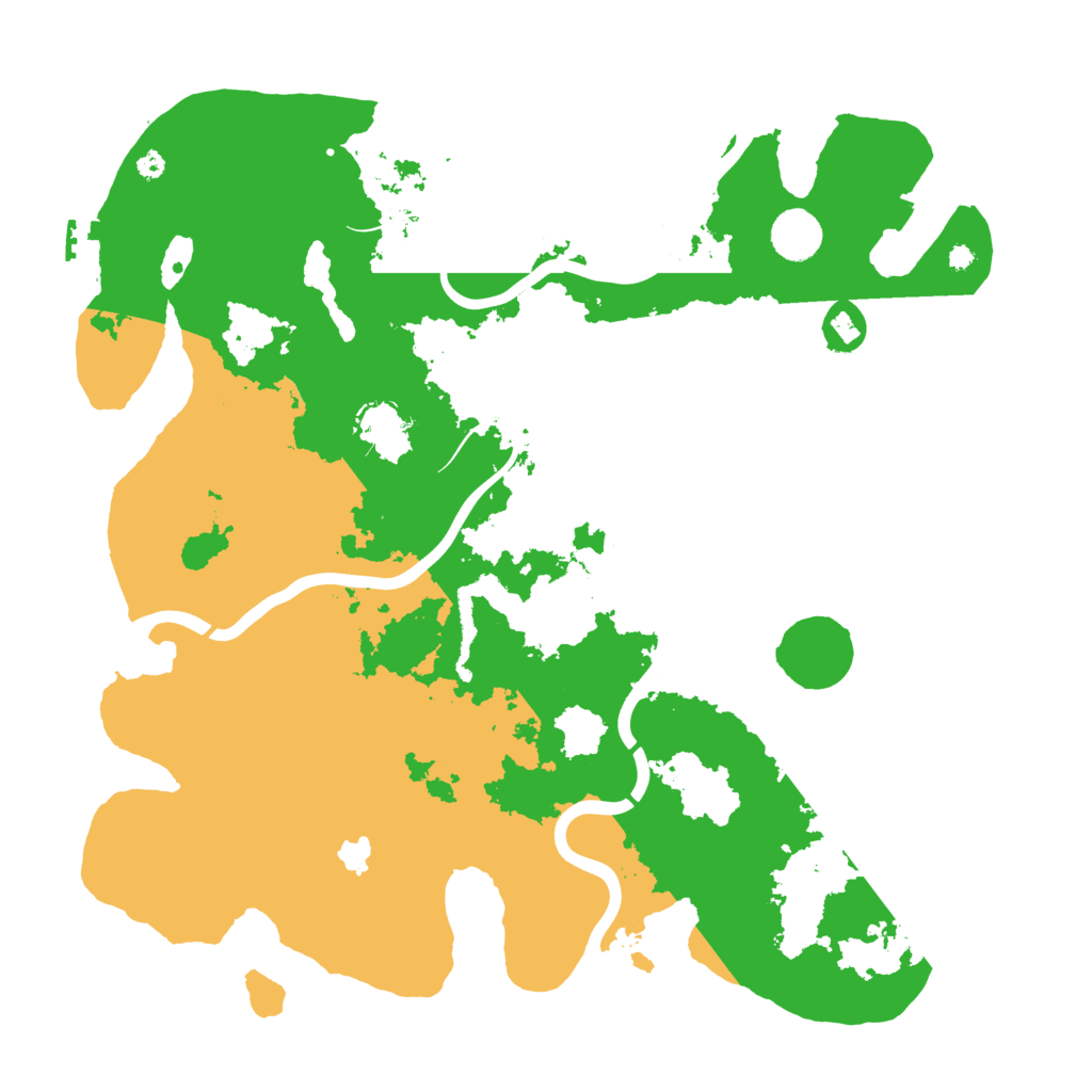 Biome Rust Map: Procedural Map, Size: 4000, Seed: 304626451