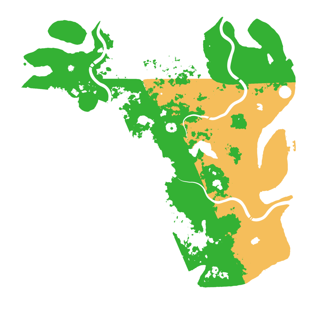 Biome Rust Map: Procedural Map, Size: 4500, Seed: 1513502989