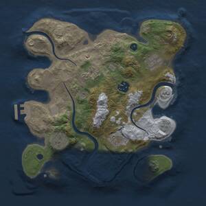 Thumbnail Rust Map: Procedural Map, Size: 2800, Seed: 676767420, 10 Monuments