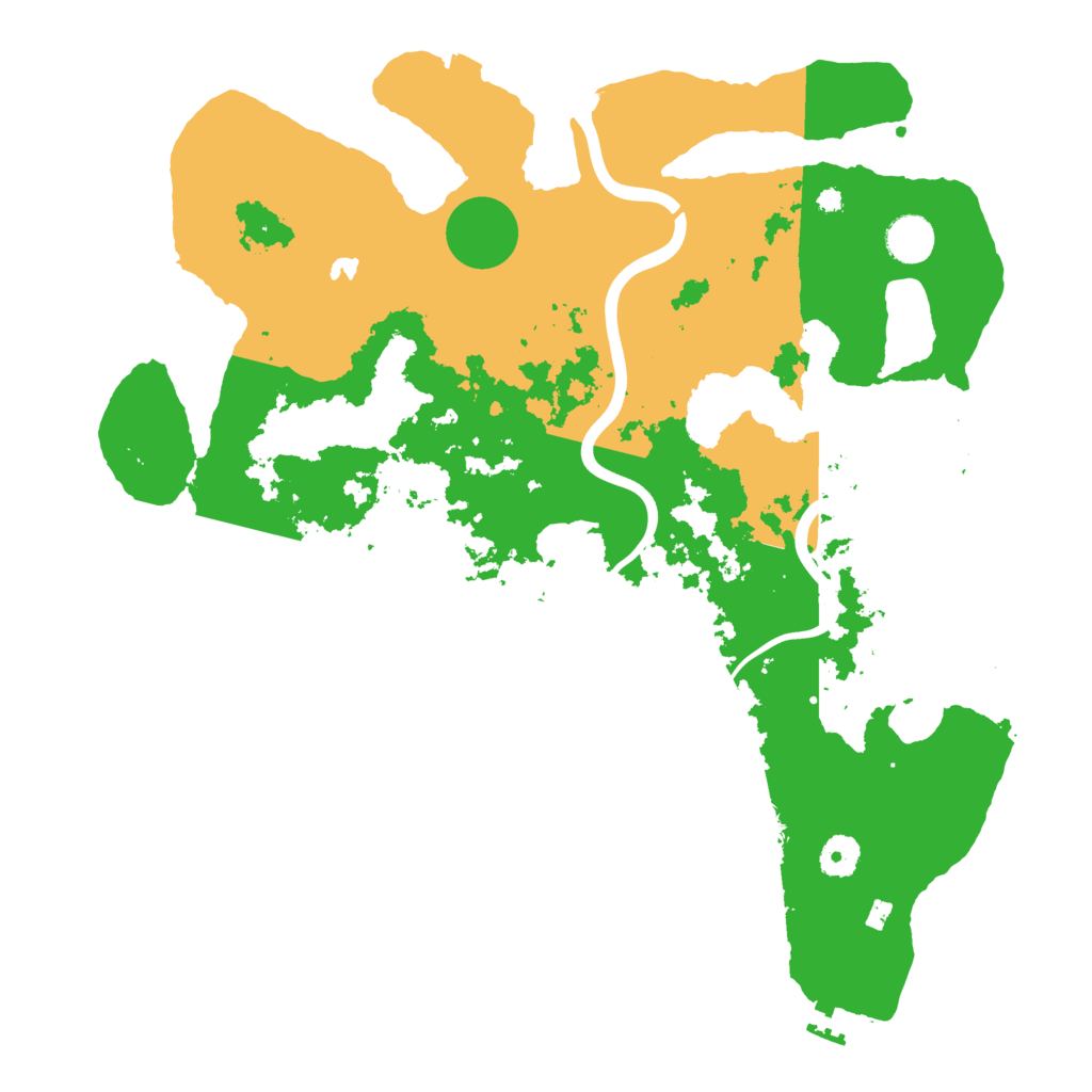 Biome Rust Map: Procedural Map, Size: 4000, Seed: 179405127