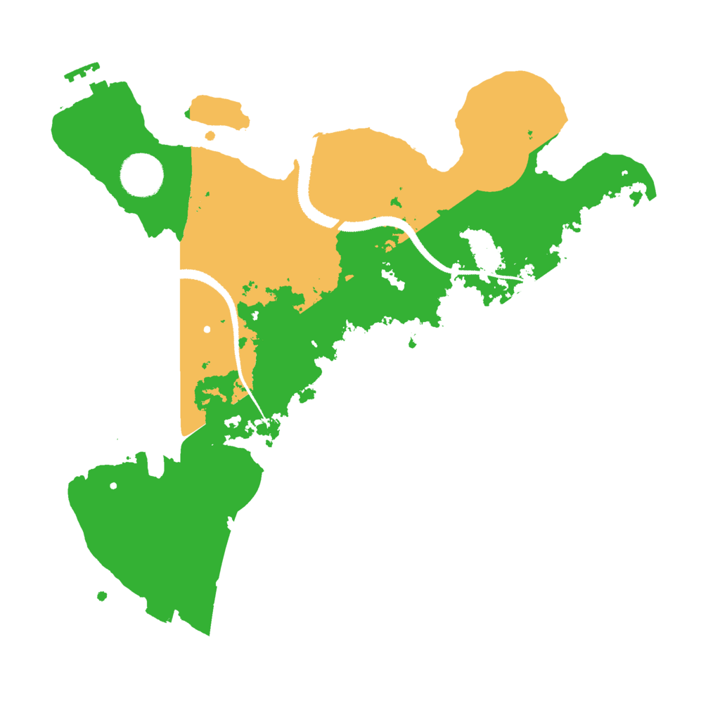 Biome Rust Map: Procedural Map, Size: 3000, Seed: 403640569