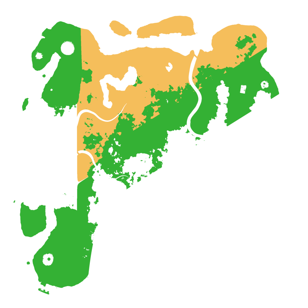 Biome Rust Map: Procedural Map, Size: 4000, Seed: 405495261