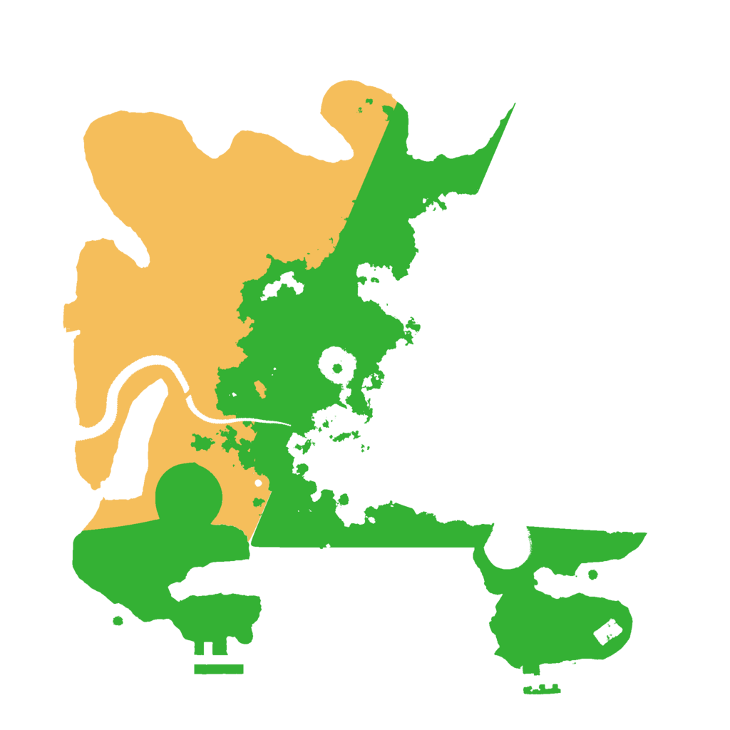 Biome Rust Map: Procedural Map, Size: 3000, Seed: 49902