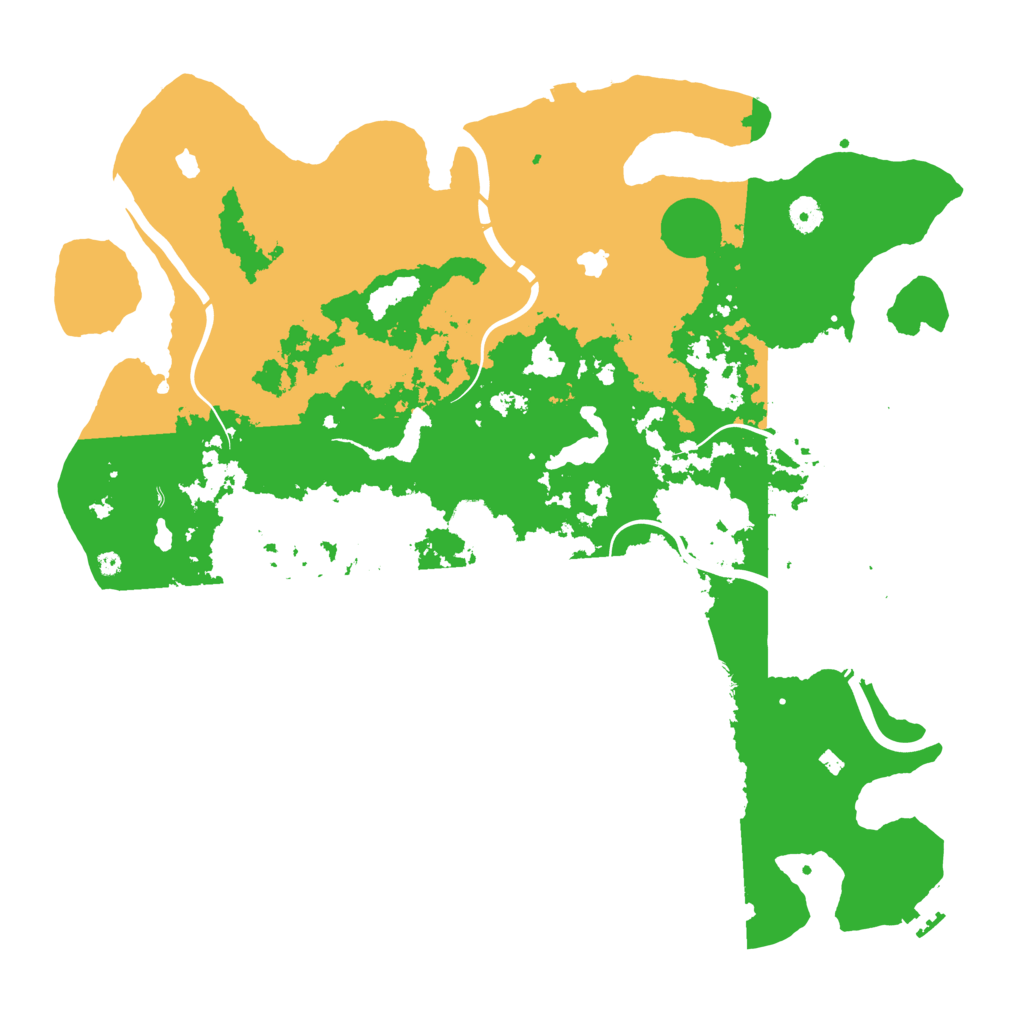Biome Rust Map: Procedural Map, Size: 4500, Seed: 212838894