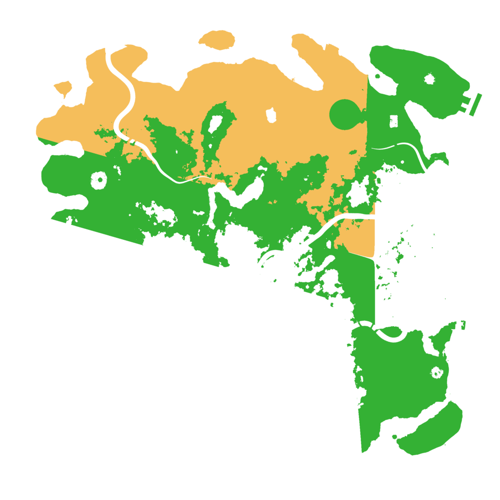 Biome Rust Map: Procedural Map, Size: 4300, Seed: 1408084365
