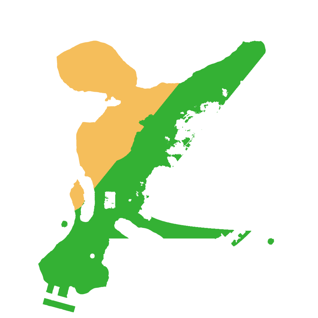 Biome Rust Map: Procedural Map, Size: 2000, Seed: 1907785054