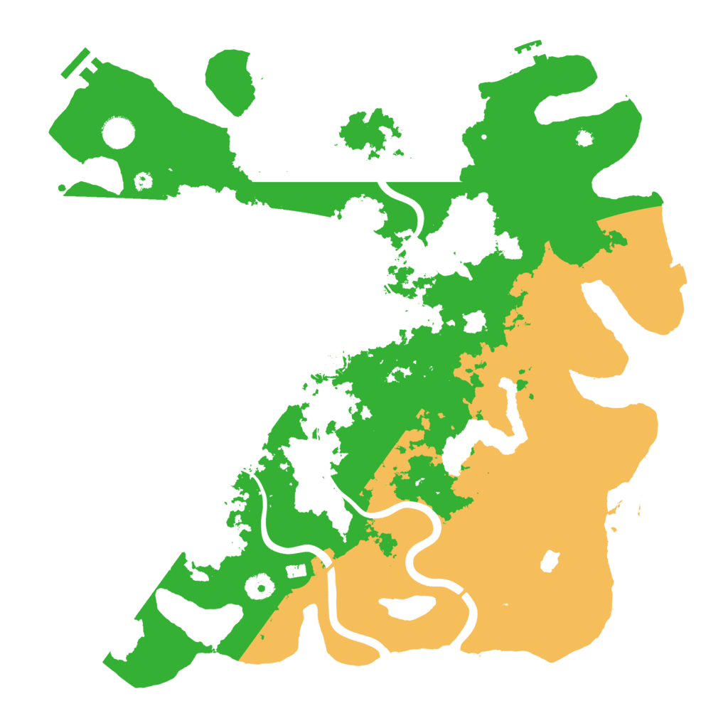 Biome Rust Map: Procedural Map, Size: 4000, Seed: 1410095231