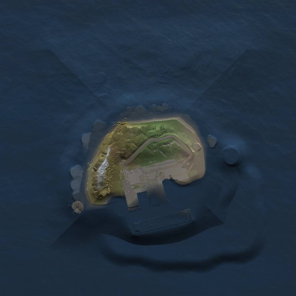 Rust Map: Procedural Map, Size: 1000, Seed: 771239, 2 Monuments