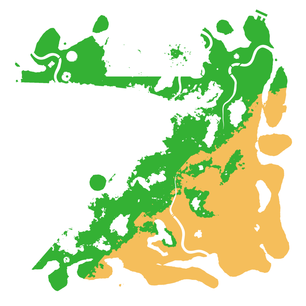 Biome Rust Map: Procedural Map, Size: 5000, Seed: 1483866273