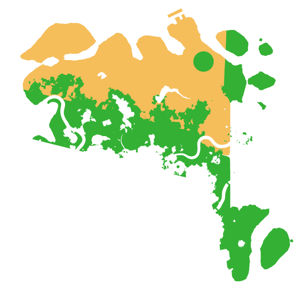 Biome Rust Map: Procedural Map, Size: 4000, Seed: 67388918