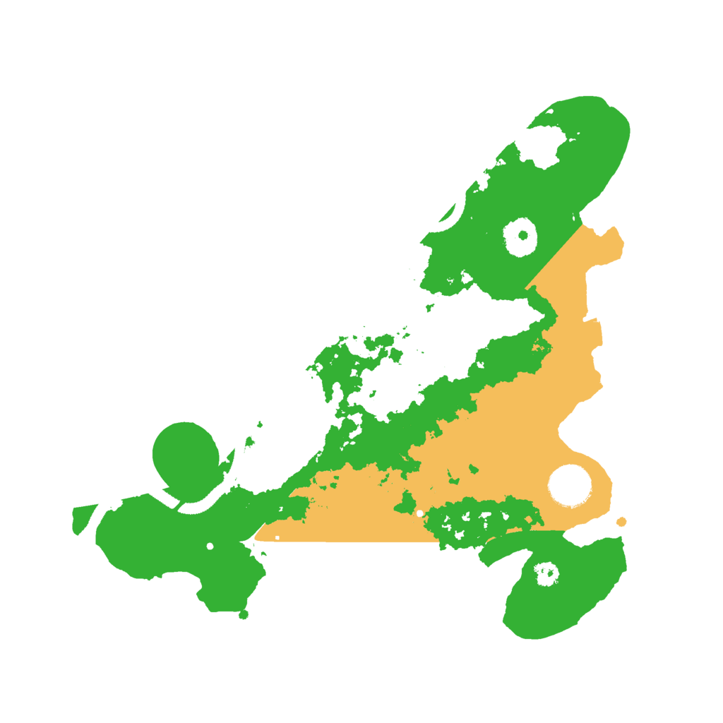 Biome Rust Map: Procedural Map, Size: 3000, Seed: 73314
