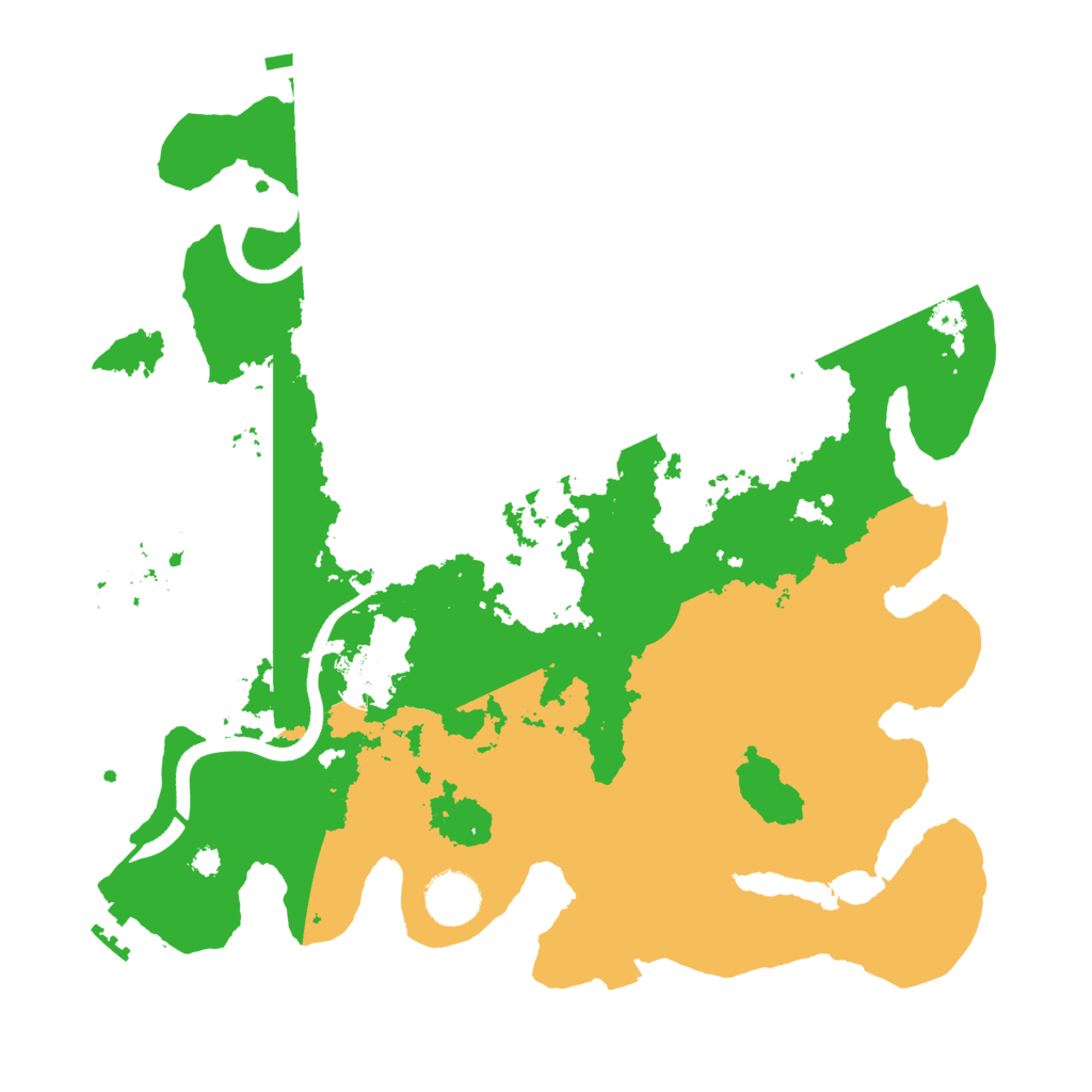 Biome Rust Map: Procedural Map, Size: 3500, Seed: 2003045251