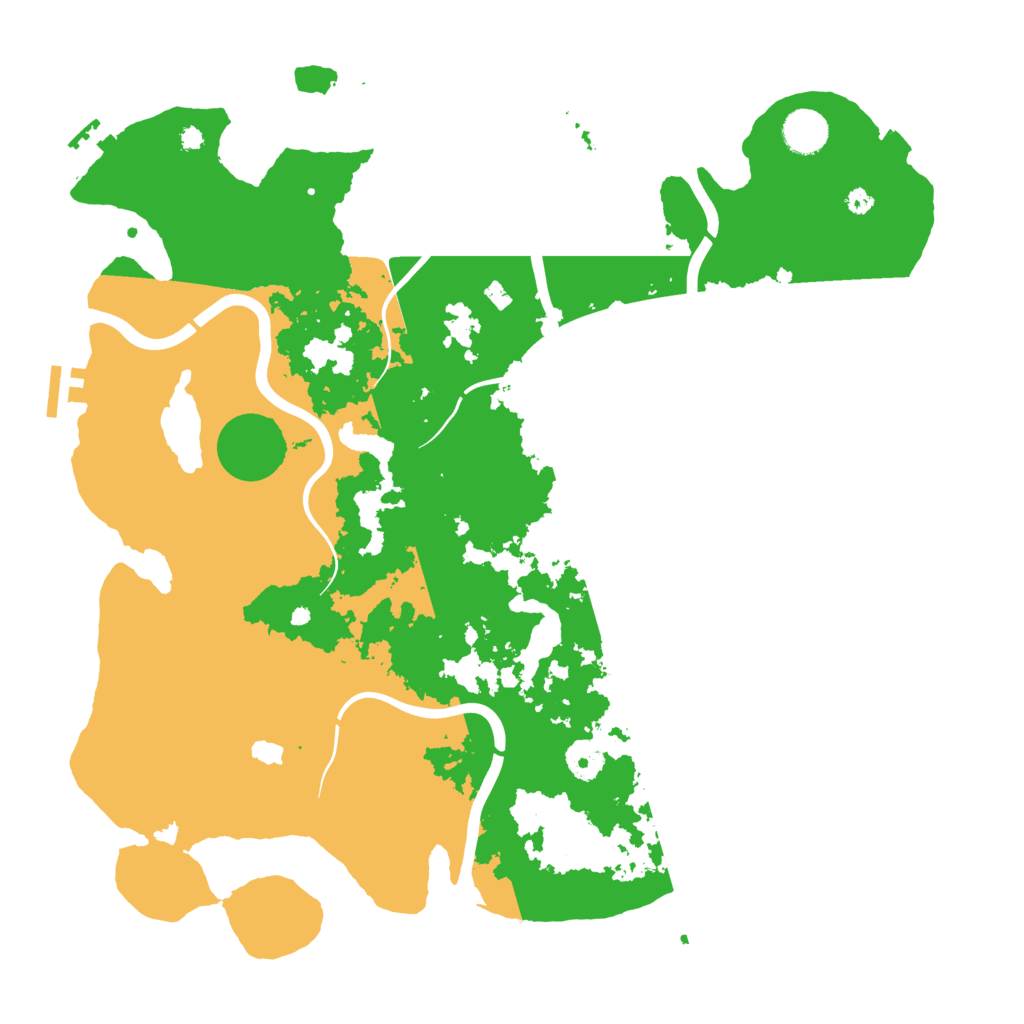 Biome Rust Map: Procedural Map, Size: 4000, Seed: 278645300