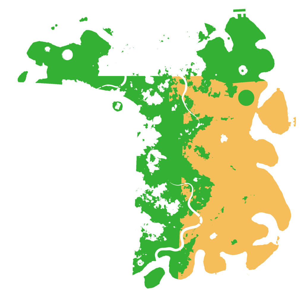 Biome Rust Map: Procedural Map, Size: 5000, Seed: 269741872