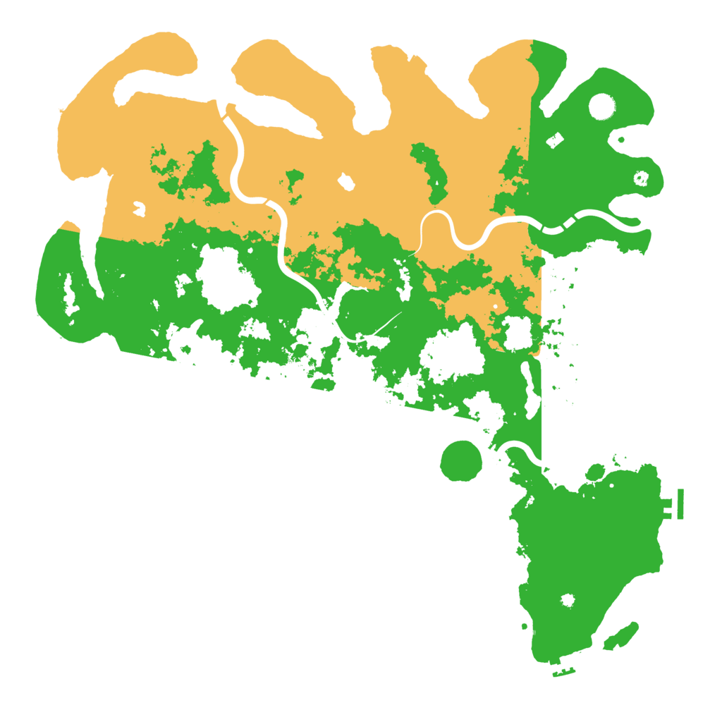 Biome Rust Map: Procedural Map, Size: 4800, Seed: 6653731