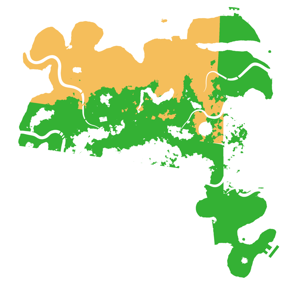 Biome Rust Map: Procedural Map, Size: 4250, Seed: 18062026