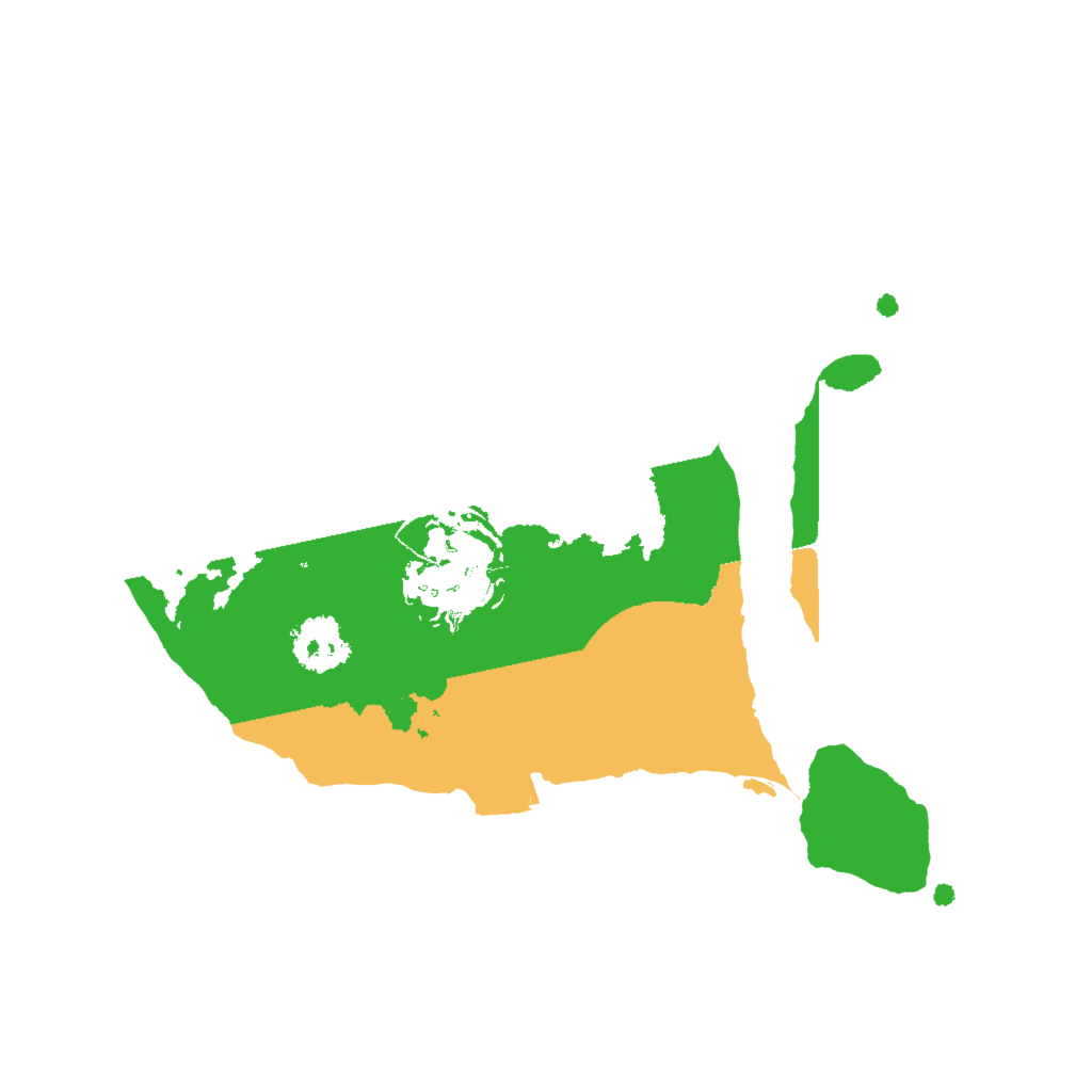 Biome Rust Map: Procedural Map, Size: 2000, Seed: 1789082327
