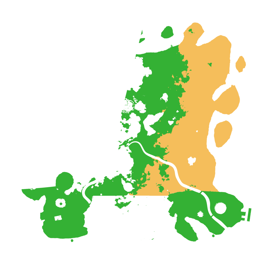 Biome Rust Map: Procedural Map, Size: 4000, Seed: 739263743
